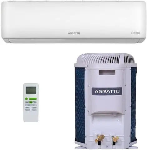 Ar-Condicionado Split HW Inverter Agratto Liv Top 9.000 BTUs