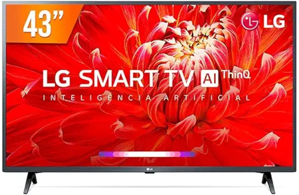 Smart TV LG 43" Full HD 43LM6370 WiFi Bluetooth