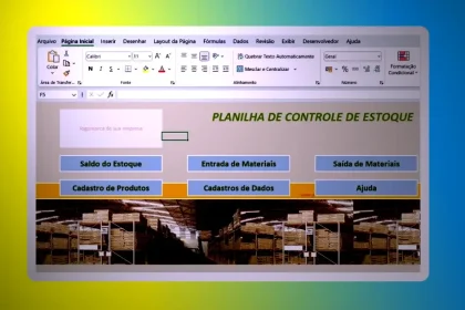 Melhor Planilha de Controle de Estoque