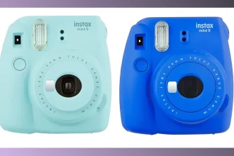 Câmera Instantânea Instax Mini 9 Fujifilm Azul Acqua