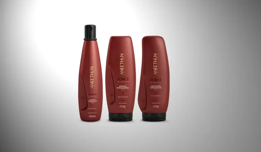 Kit Shampoo Máscara e Finalizador Aneethun