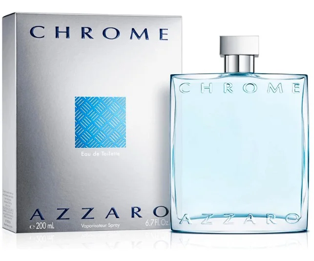 Perfume Chrome EDT 200ml, Azzaro