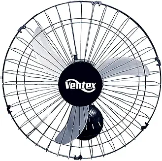 Ventilador de Parede Ventex Preto 210w Tex5 50cm Bivolt