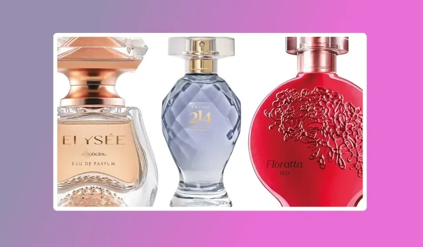 melhor perfume feminino de O Boticário