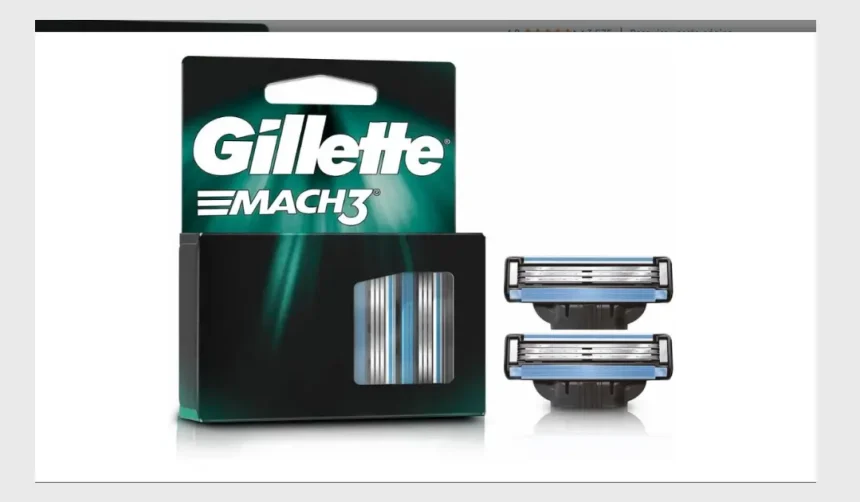 Gillette Mach3 Aparelho de Barbear